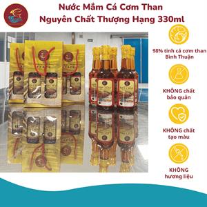 Hộp Quà Nước Mắm Kim Châu - 2 Chai Thủy Tinh 330ml