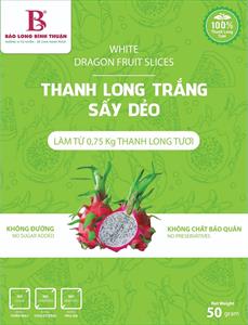 Thanh long trắng sấy dẻo Bảo Long