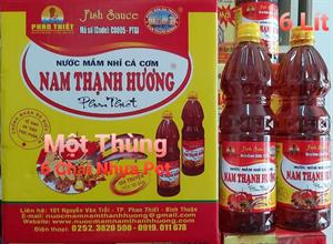 Thùng 6 chai nước mắm Nam Thạnh Hương