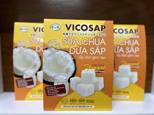 Sữa chua Dừa sáp sấy khô giòn tan hộp 25g