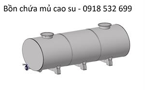 Bồn chứa mủ cao su giá rẻ