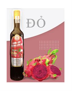 NƯỚC CỐT THANH LONG ĐỎ HÒA LỆ LÊN MEN TỰ NHIÊN 750ml