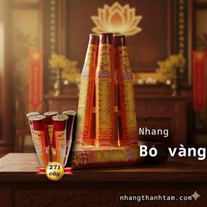 Nhang Bo Vàng – Nhang Thơm Dùng Hàng Ngày Cho Mọi Nhà